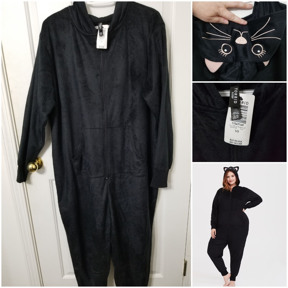 Torrid Cat Onsie Size 1/2